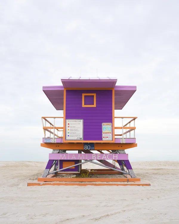 Lifeguard tower 80th Street (Miami Beach, FL) thumbnail