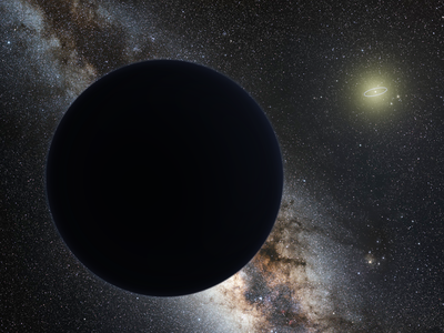 Artist's concept of Planet 9.