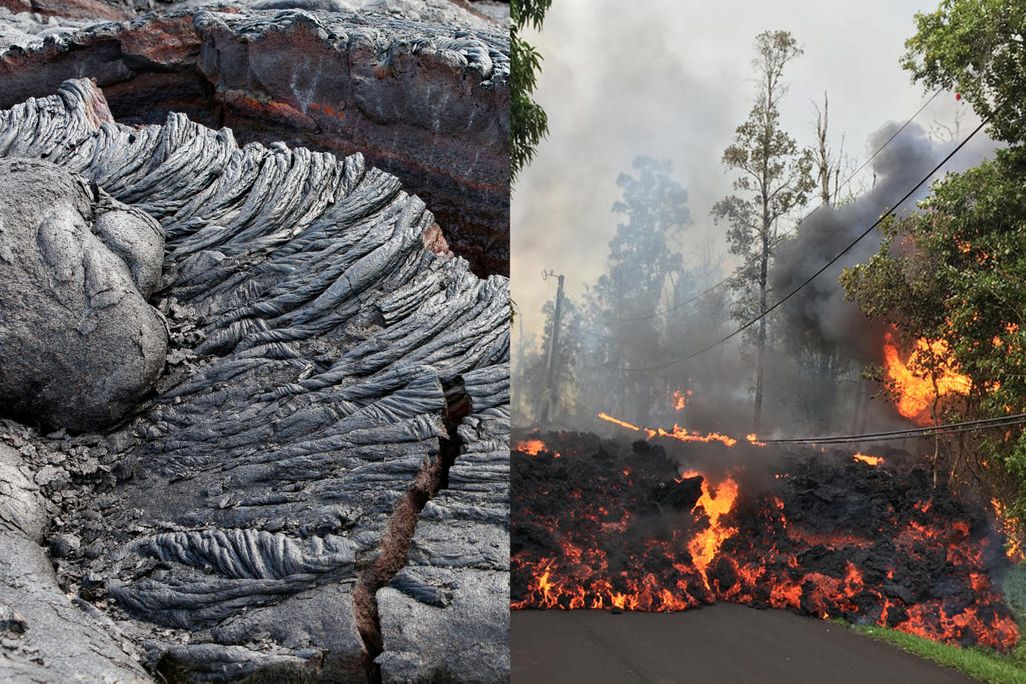 aa vs pahoehoe