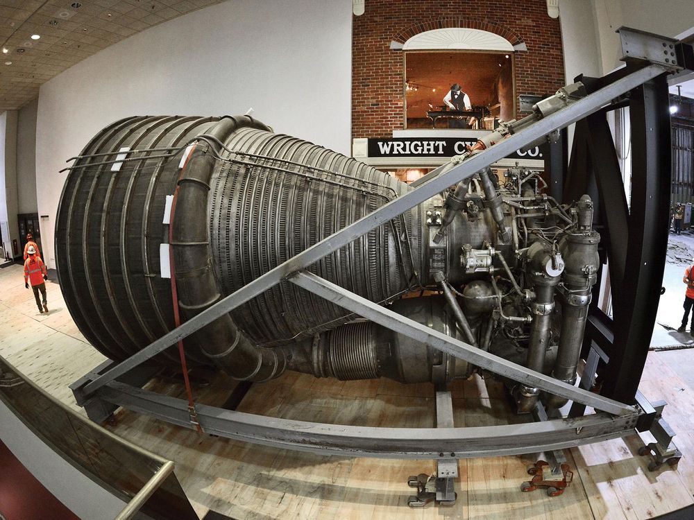 the Rocketdyne F-1 engine
