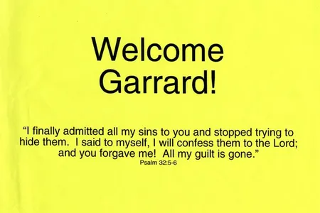 Title page to Garrard Conley's workbook from the gay-conversion camp Love in Action 