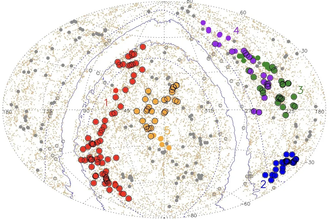 Estructura más grande del universo conocido