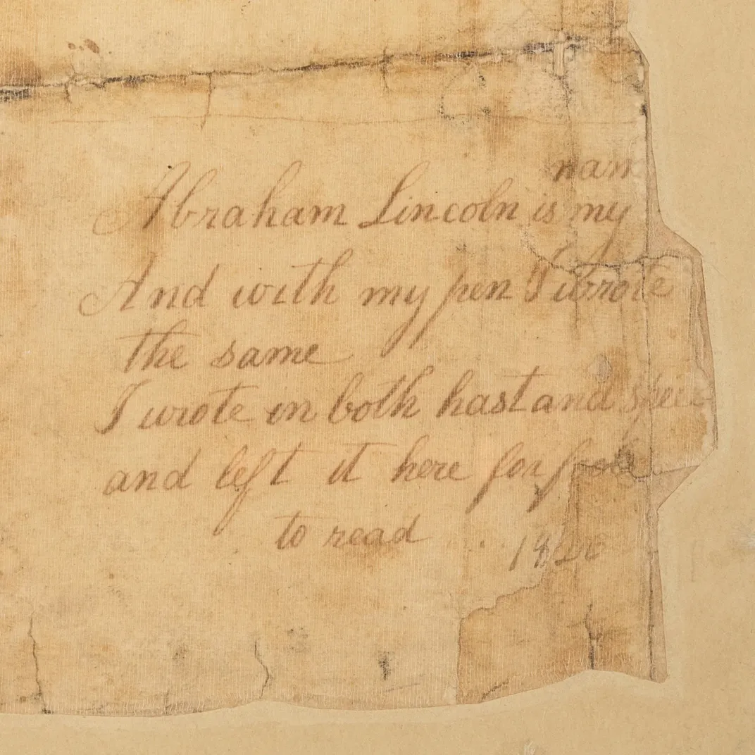 Lincoln's poem