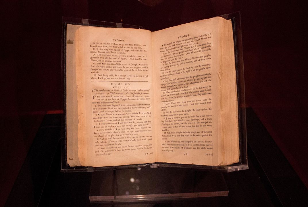 Slavery In The Bible Quotes Heavily Abridged 'Slave Bible' Removed Passages That Might Encourage  Uprisings | Smart News| Smithsonian Magazine