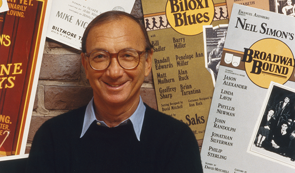 Neil Simon by David Hume Kennerly, 1986. National Portrait Gallery, Smithsonian Institution; Gift of Time magazine; © David Hume Kennerly