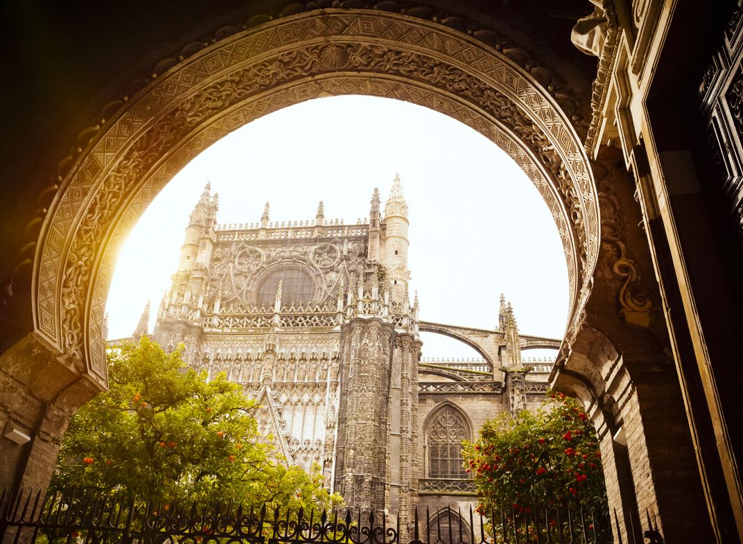 View of Seville's cathedral