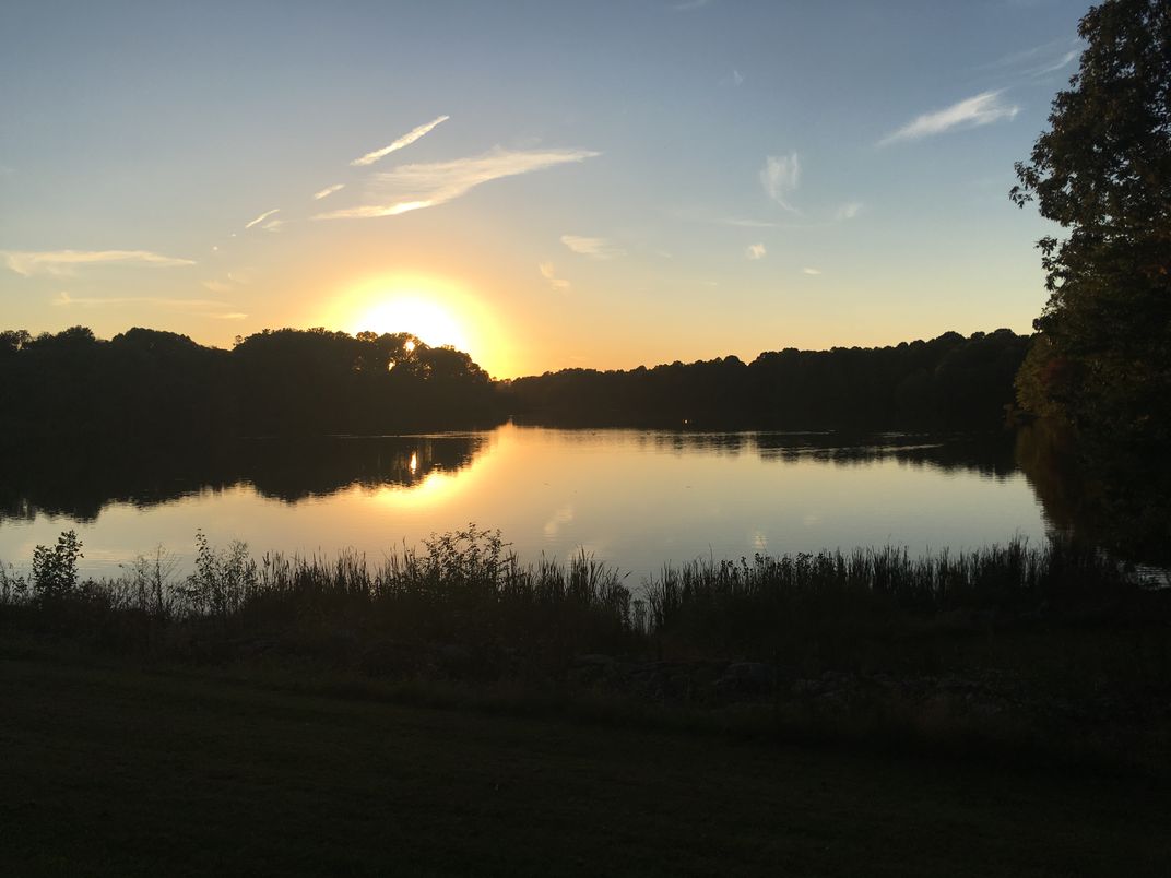 Sunset On Centennial Lake 