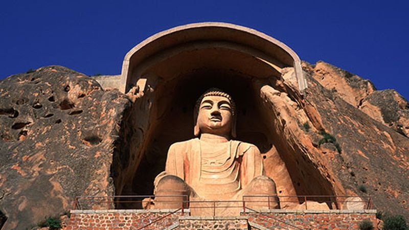 Thai temple says construction of giant Buddha statue visible