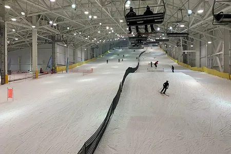 Big Snow American Dream in East Rutherford, New Jersey, is North America’s first indoor ski resort.
