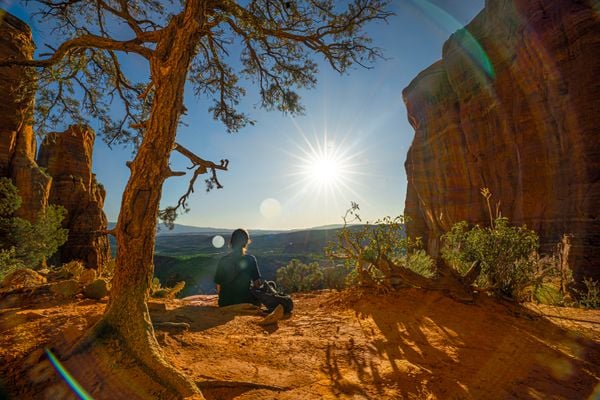 Mindful Moments atop Cathederal Rock thumbnail