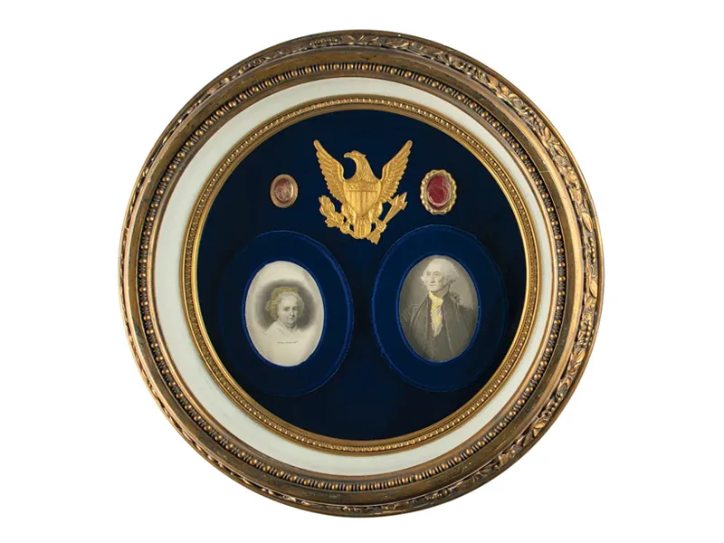 George and Martha Washington's Hair