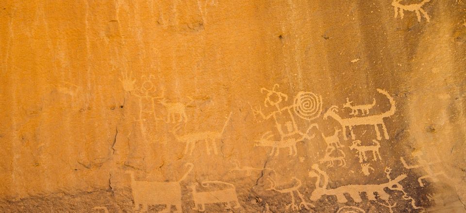  Petroglyphs at Chaco Canyon 