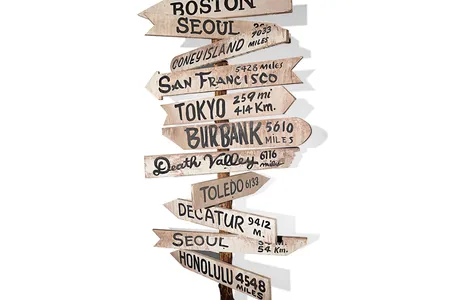 The signpost of hometowns for each of the characters in the sitcom "M*A*S*H" is now held in the collections of the Smithsonian's National Museum of American History, where it will go on view December 9.