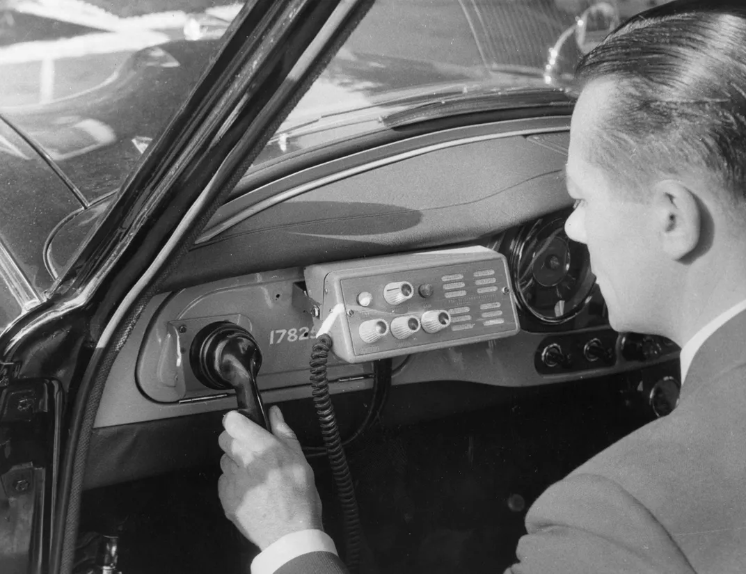 Early car phone