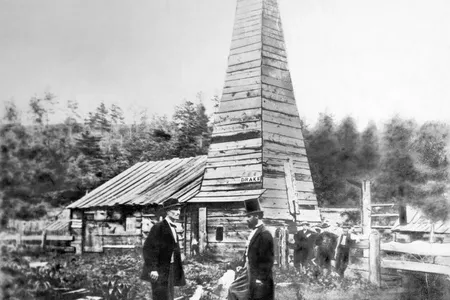 Edwin L. Drake's first oil well.