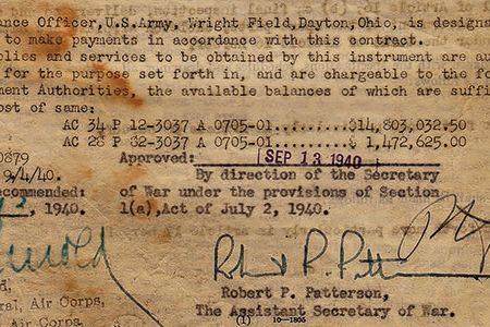 In 1940, $16 million and change could buy 225 Republic P-47s.