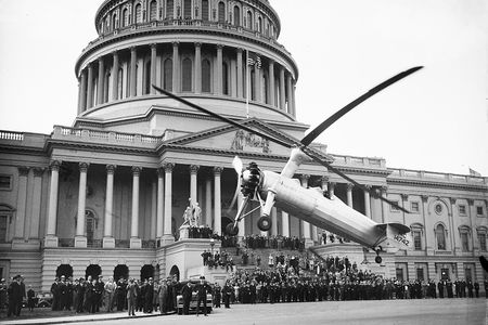 On April 28, 1936, a Kellett KD-1 autogiro hopped over the Capitol Dome and touched down to a warm welcome in the parking lot on the East Front of the Capitol.