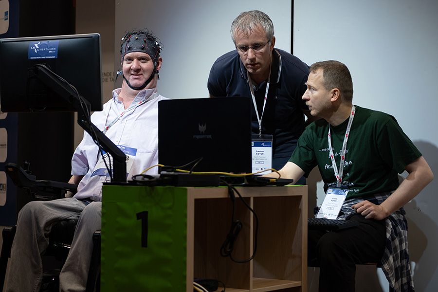 Bionic 'Pilots' Compete for the Gold at the Cybathlon