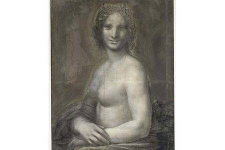 "Monna Vanna," ca 1515. Found in the collection of the Condé Museum, Chantilly.