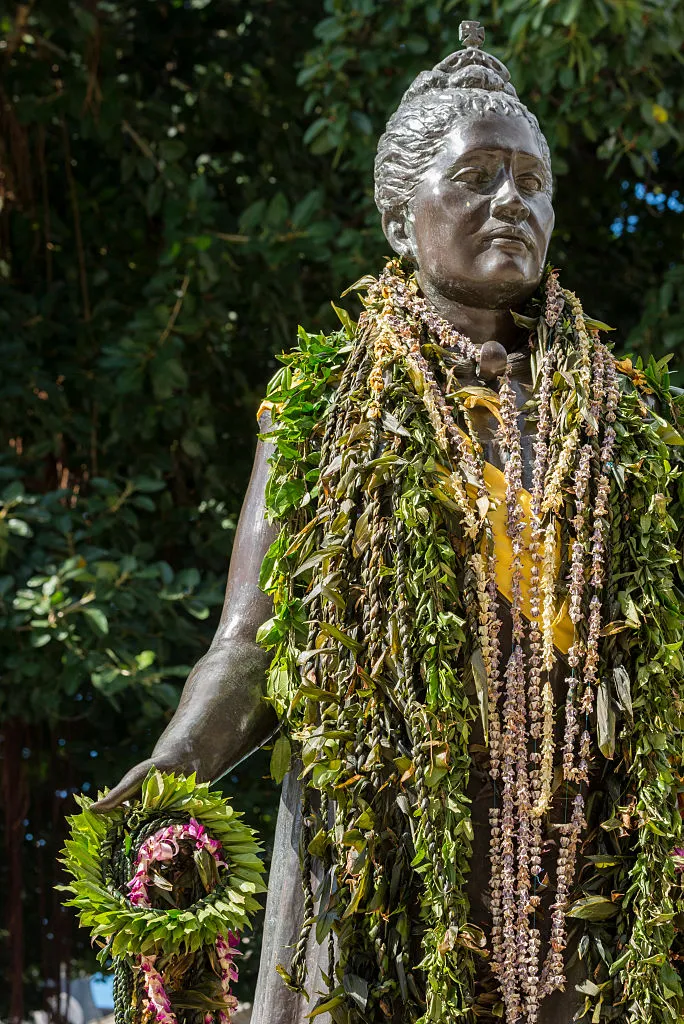 Queen Liliʻuokalani statue in Honolulu