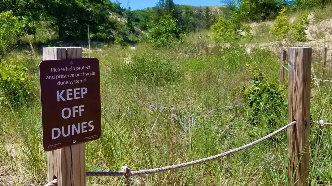 Keep off the dunes