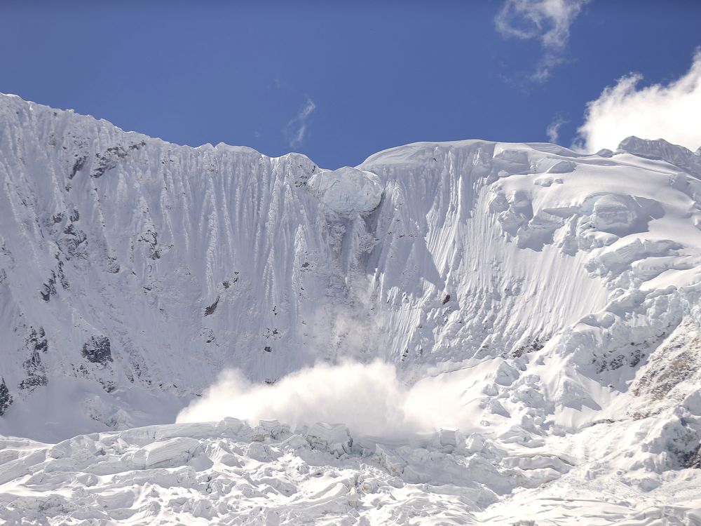 Palcaraju glacier