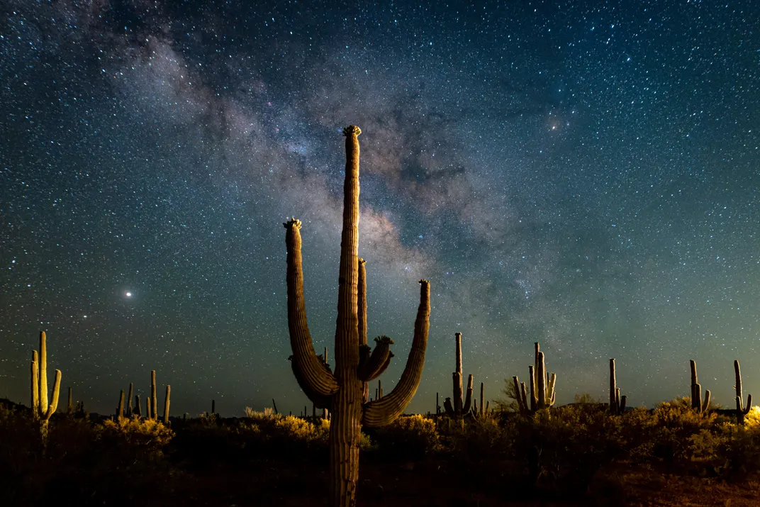 Lynsey Schroeder, "San Manuel Milky Way" (American Experience)