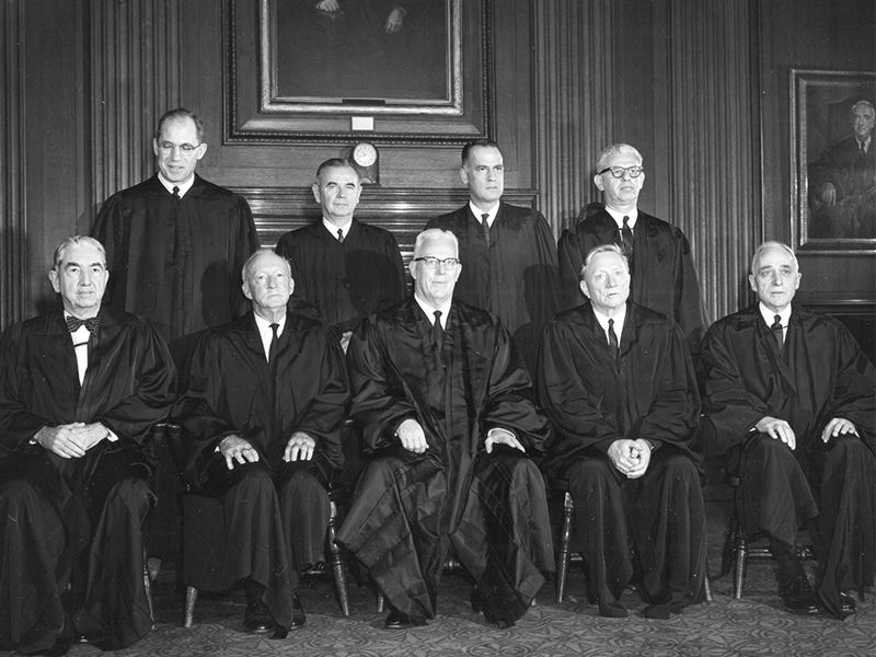 Chief Justice Earl Warren's Supreme Court