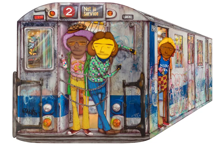1980, mixed media