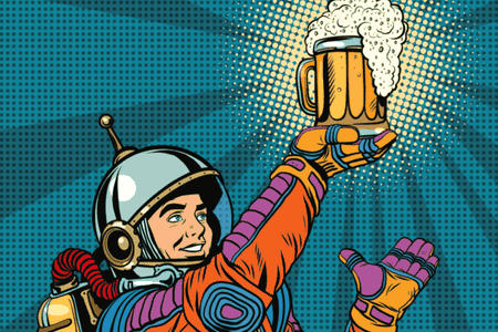 There are mind-bogglingly vast quantities of alcohol in outer space. Sadly, it's so dispersed you’d have to travel half a million light years to make a pint of beer.