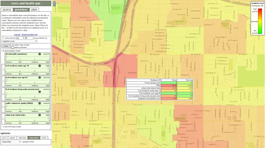 This New Mapping Tool Shows City Planners Where to Plant Trees