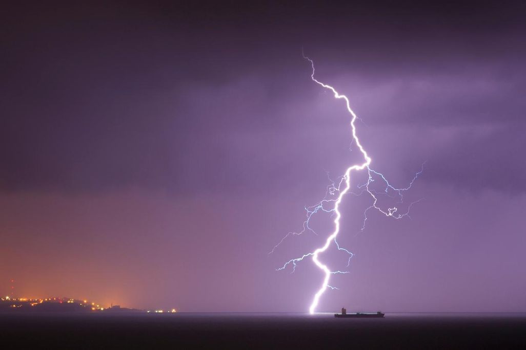 lightning strike