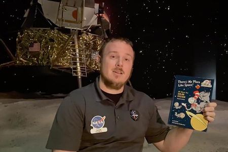 The Kennedy Space Center will have daily Facebook Live presentations for young children at 9:30 a.m. and for teens at 1 p.m.