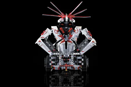 Lego’s new Mindstorms EV3 kit lets users build 17 different robots and program them directly through an “intelligent brick.”
