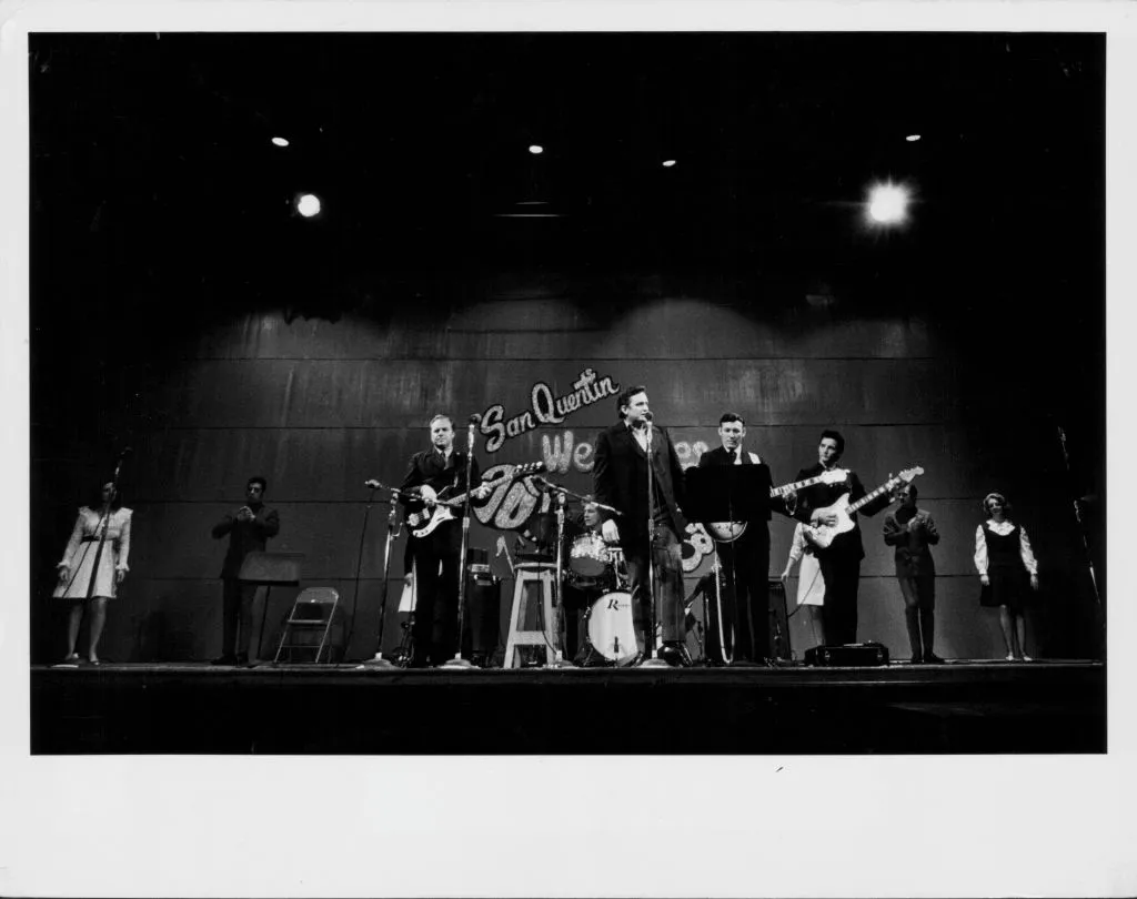 Johnny Cash at San Quentin State Prison