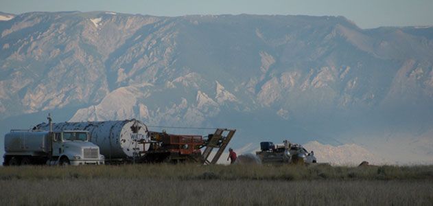 Coring rig Polecat Bench