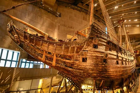 'Vasa' can be visited today at the Vasa Museum in Stockholm, Sweden. 
