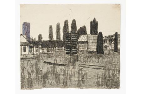 "Untitled," a previously known James Castle work 