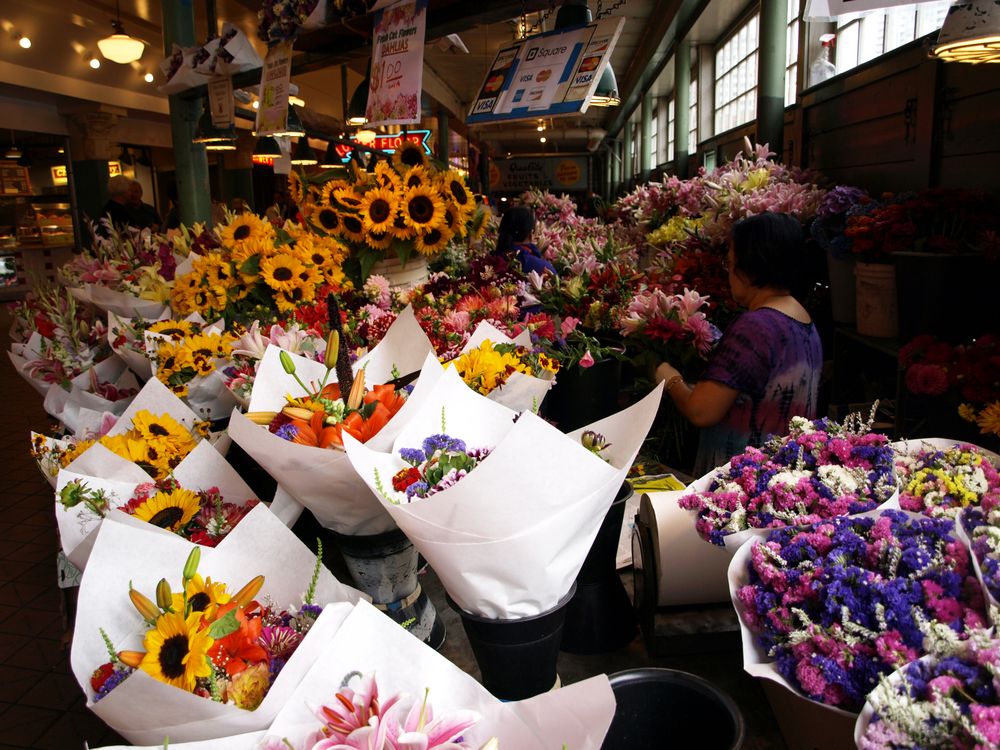 Flowers, Pike Place Market Smithsonian Photo Contest Smithsonian