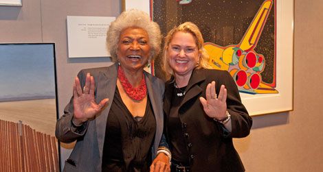 Actress Nichelle Nichols