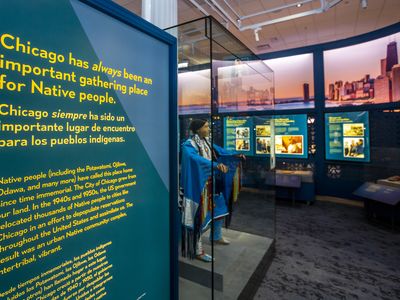 Part of the Field Museum&rsquo;s new permanent exhibition &quot;Native Truths: Our Voices, Our Stories.&quot;