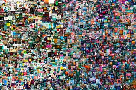 Beeple's Everydays: The First 5000 Days, a non-fungible token, or an entirely digital work, will go up for auction at Christie's later this month.