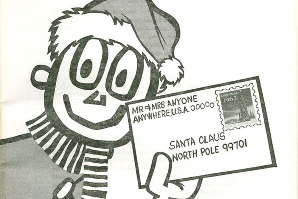 A 1963 ad featuring the Postal Service’s Mr. Zip.