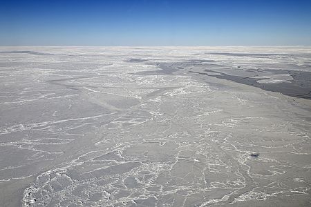 The Weddell Sea is covered in ice during the Antarctic winter. But in the winters of the mid-1970s, satellite imagery detected a large-ice free area the size of New Zealand.