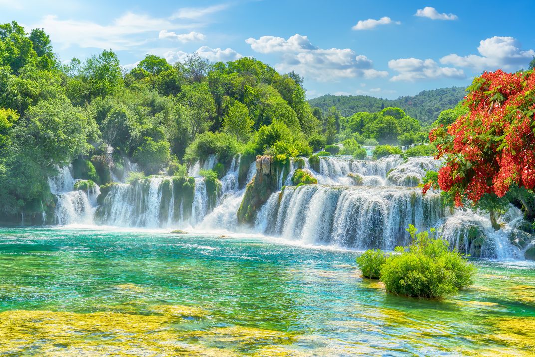 Waterfalls at Krka National Park