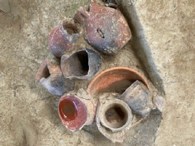 Ancient pots