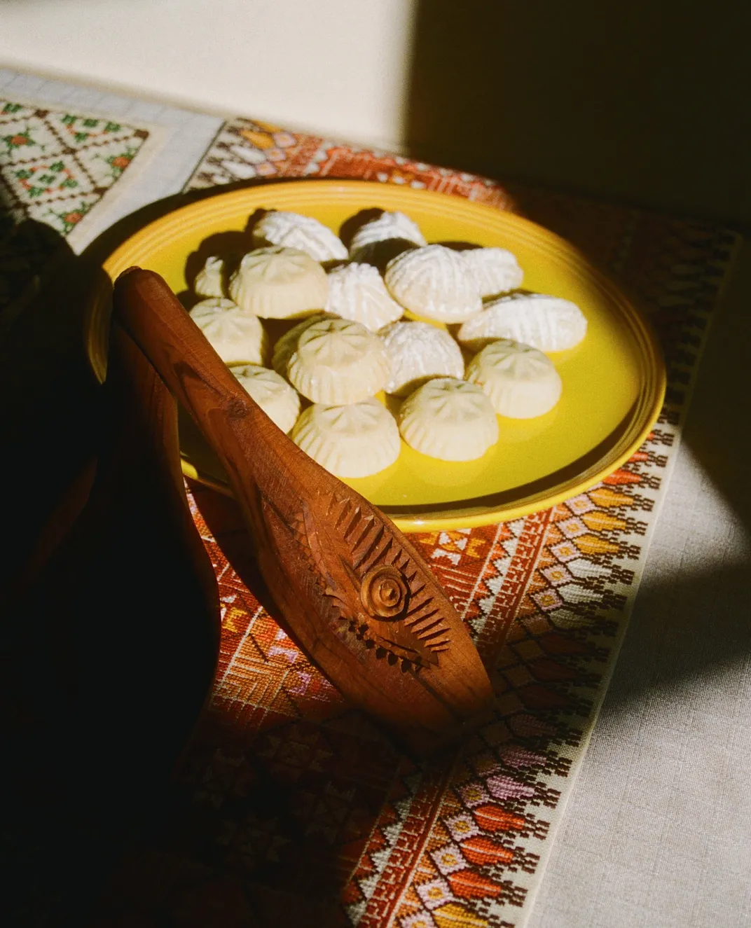 Ma'amoul on a plate