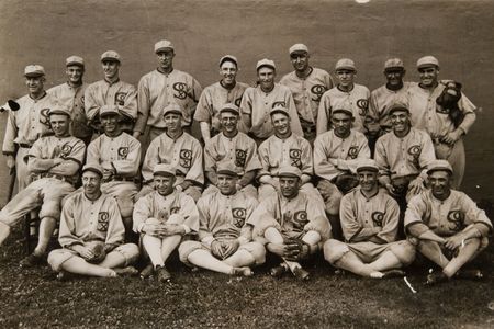 The 1919 Chicago White Sox team photo.
