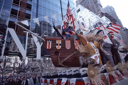 Columbus Day Parade, New York, New York, October 12, 1992.