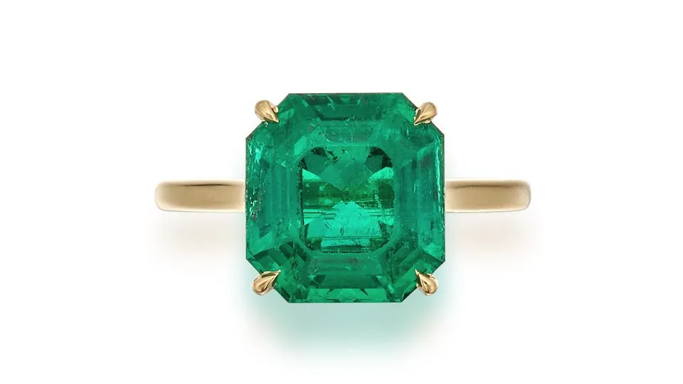 Emerald discovered on the Atocha, a Spanish vessel that sunk in 1622